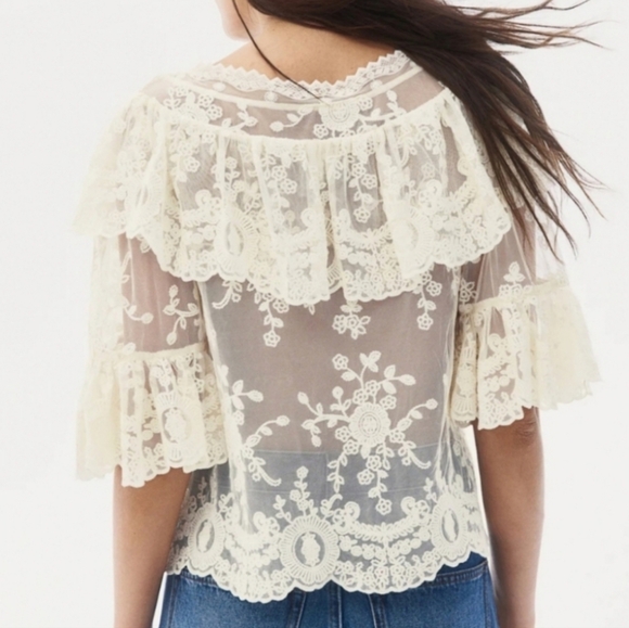 H & M Lace Blouse - Picture 2 of 6